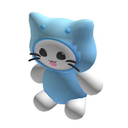 🐻 Huge Light Blue Cat