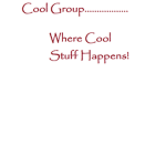 Cool Group..................