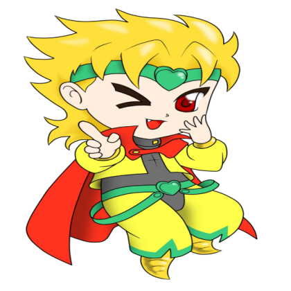 Dio Part 3 Chibi Roblox decal