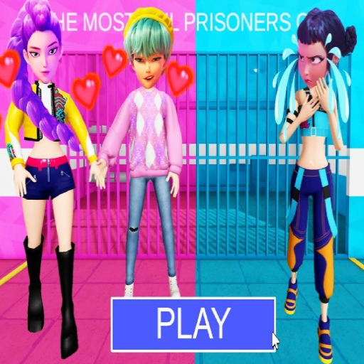 BABY SAJA AND RUMI VS ZOEY PRISON RUN! (Obby)