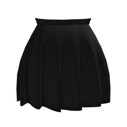 R6 1.0 Girl Black Long Dress Skirt