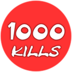 1,000 KILLS
