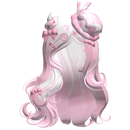 ♡ Ice Cream Charms Girly (Pink & White) Roblox item