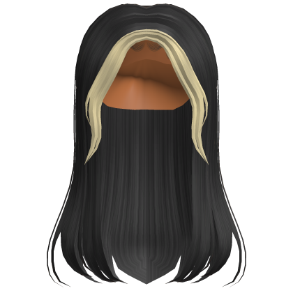 California Black Blonde Money Piece Roblox item
