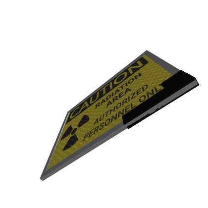 radiation warning sign