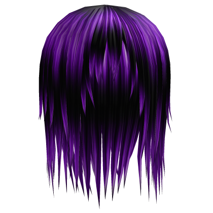 scene purple wispy Spikey vampire vkei hair  Roblox item