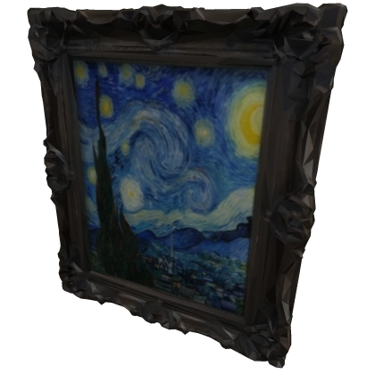 Starry Night Picture Frame (face)