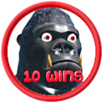 10 Gorilla Wins