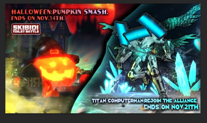 [🧻] 🎃Skibidi Toilet Battle Boom🎃