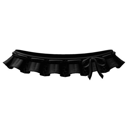 3.0 cute gothic black ruffled lace shoulder frills thumbnail