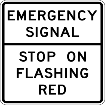 Emergency Signal Sign Roblox decal