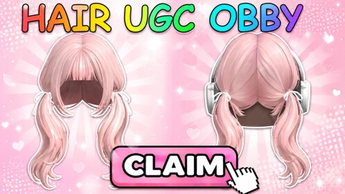 New Hair Obby For Girls [UGC HAIRS]