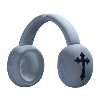 Fluffy Heaphones Y2K Roblox item