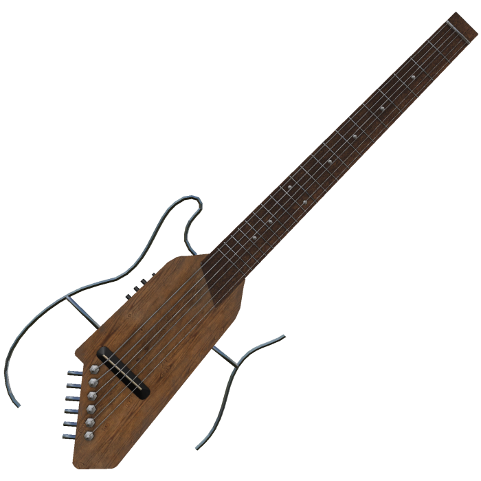 Wooden Silent Guitar