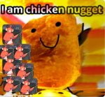 Chicken nugget teletube