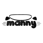 black manny necklace 3.0