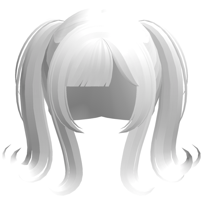 shy jirai kei soft swirly pigtails