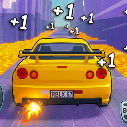+1 Speed Escape in a Car Roblox game