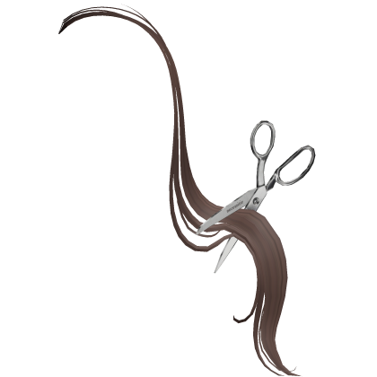 scissors cutting hair brown ADD-ON Roblox item