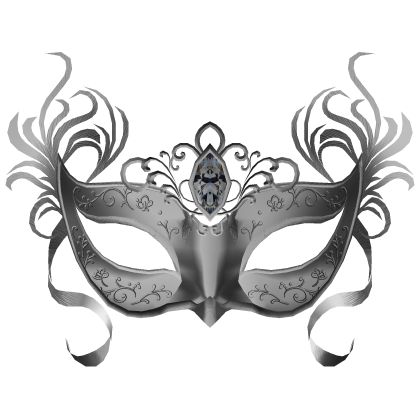 Magical Mask In Light Silver Roblox item