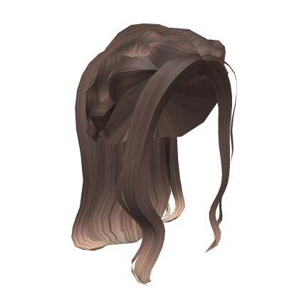 Easter High Ponytail Scrunchie (Brown-Blonde) Roblox item