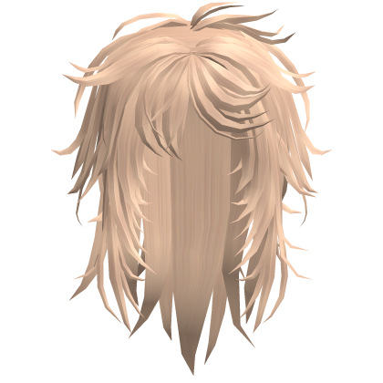 Vkei Long Messy Razor Cut Hair (Blonde)