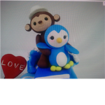 Monkey and Penguins lovers!