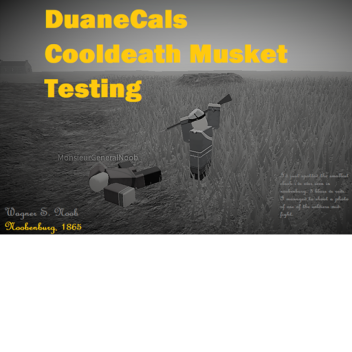 DuaneCals Musket Testing (BEING REVAMPED)