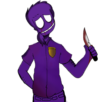 Purple guy Roblox decal