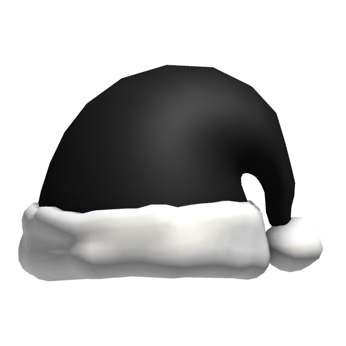 Black Santa Hat
