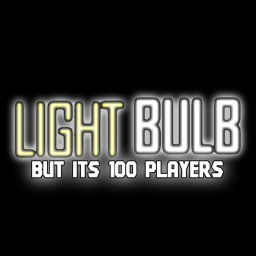 Light Bulb But Its 100 Players