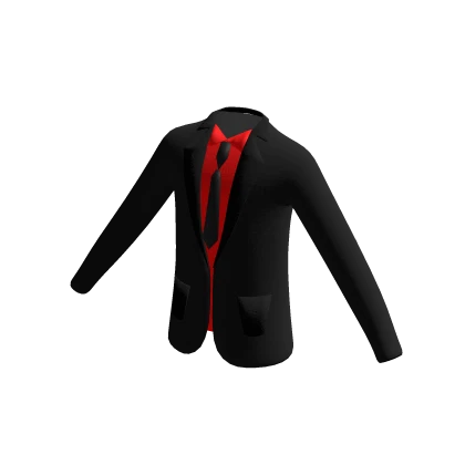 red shirt black suit jacket Roblox Item Rolimon s