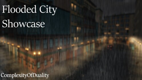 Flooded city showcase