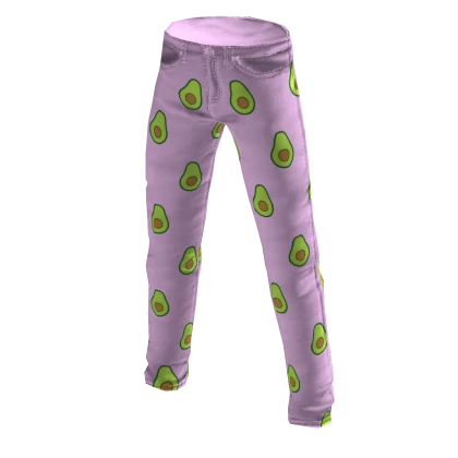 Pink avocado pajamas on sale