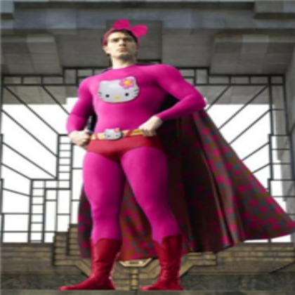hello-kitty-superman lol Roblox decal