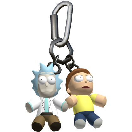 Rick and morty keychain waist Roblox item