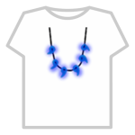 Blue chakra necklace