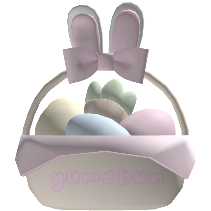 ♡ : Cute Easter buni basket (FREE) thumbnail