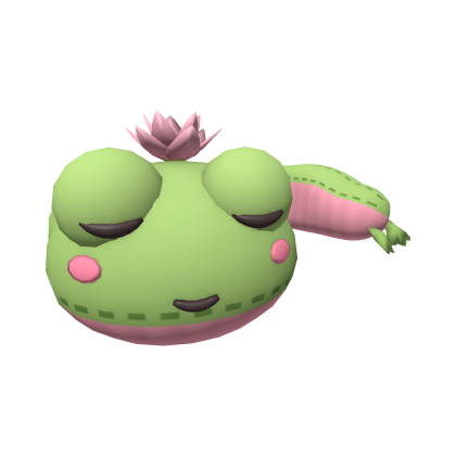 Sleepy Frog Neck Pillow