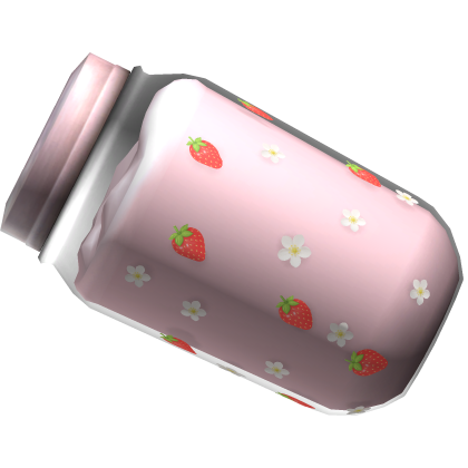 Strawberry Milk Jar Roblox item