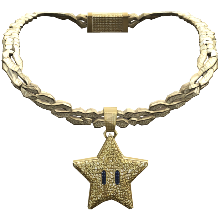 Iced Out Gold Star Chain Trendy y2k 1.0