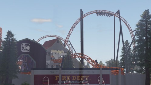 Copperhead Strike - Roller Coaster 🎢 (Carowinds)