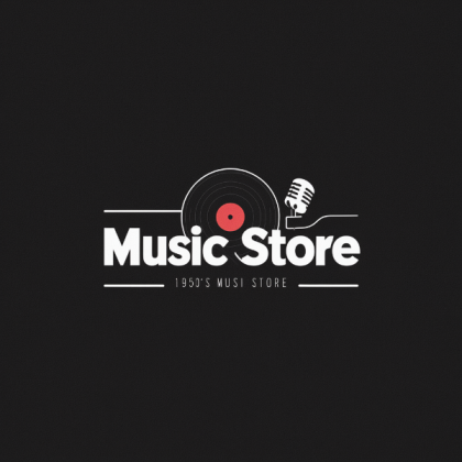 music store logo Roblox decal