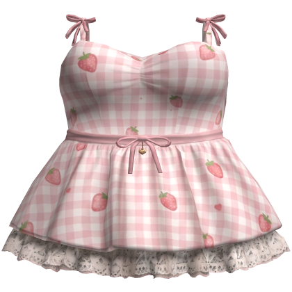 Cherry Ribbon Mini Dress