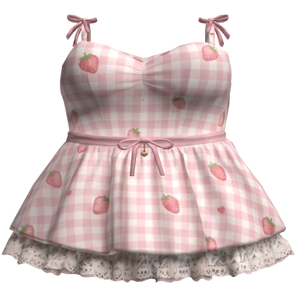 Cherry Ribbon Mini Dress | Roblox Item - Rolimon's