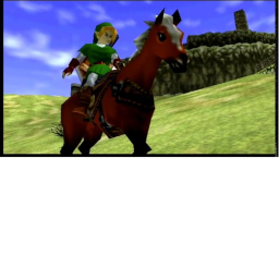 ocarina of time and majoras mask items