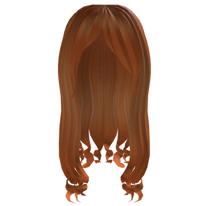 Flowing Effortless Curls Hairstyle In Ginger