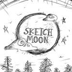 Sketched Moon