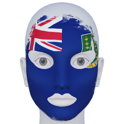 British Virgin Islands Facepaint
