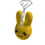 Bunny Keychain - Yellow